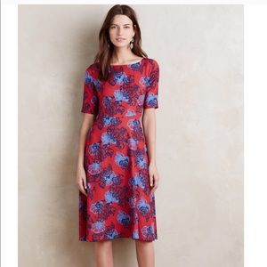 Anthropologie Theodora Floral Dress HD in Paris